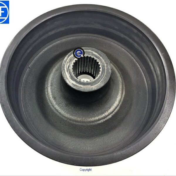 Brake drum 4112409051 OEM ZF Used -