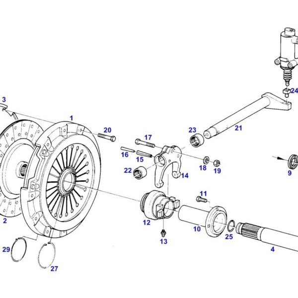 ŁĄCZNIK WAŁU FENDT F184108100030