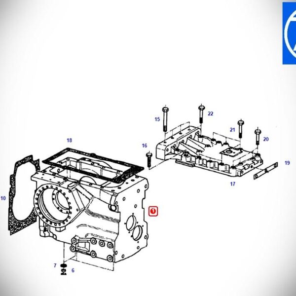 OBUDOWA MOSTU FENDT 514100051050