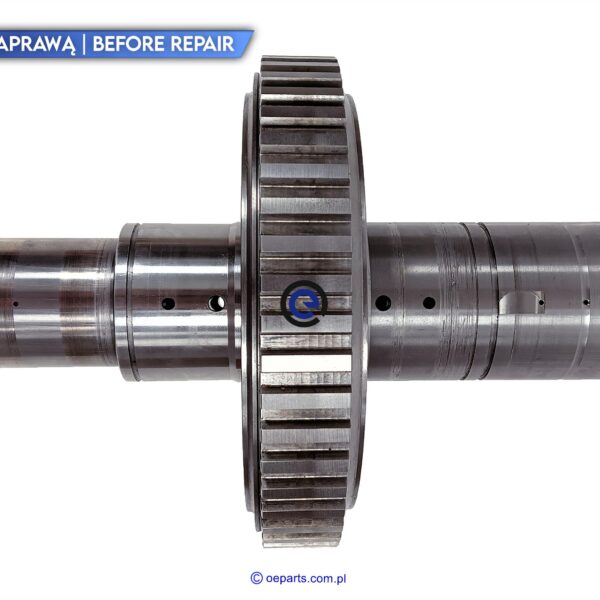 Reconditioning of a John Deere reverse shaft
