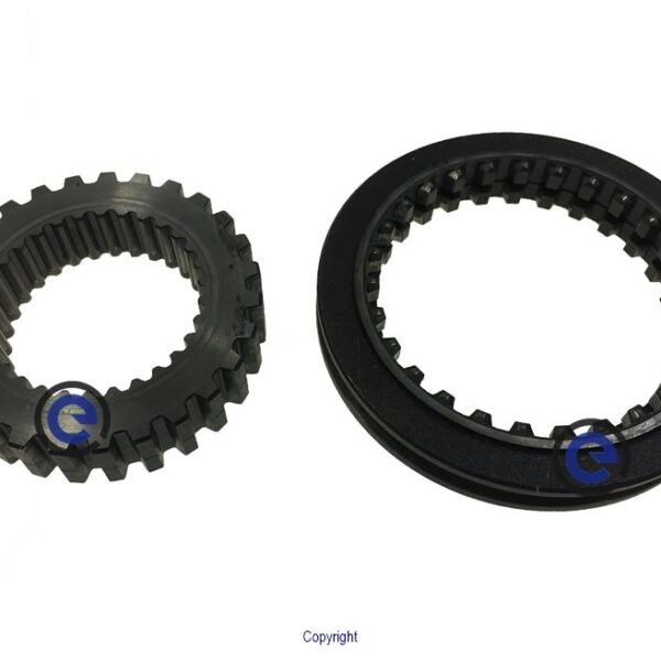 Shitfter collar + sleeve hub set